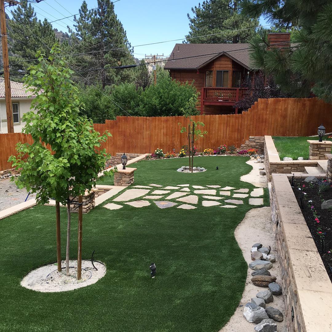 Wrightwood Artificial Turf installation.